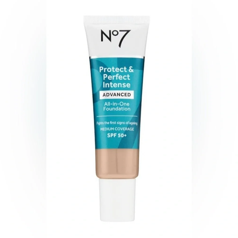 NEW - No7 Protect & Perfect Intense Advanced All In One Foundation, 30ml. Calico